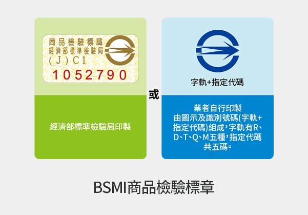 BSMI商品檢驗標章