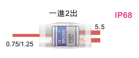 卡速密D321+WP321MS