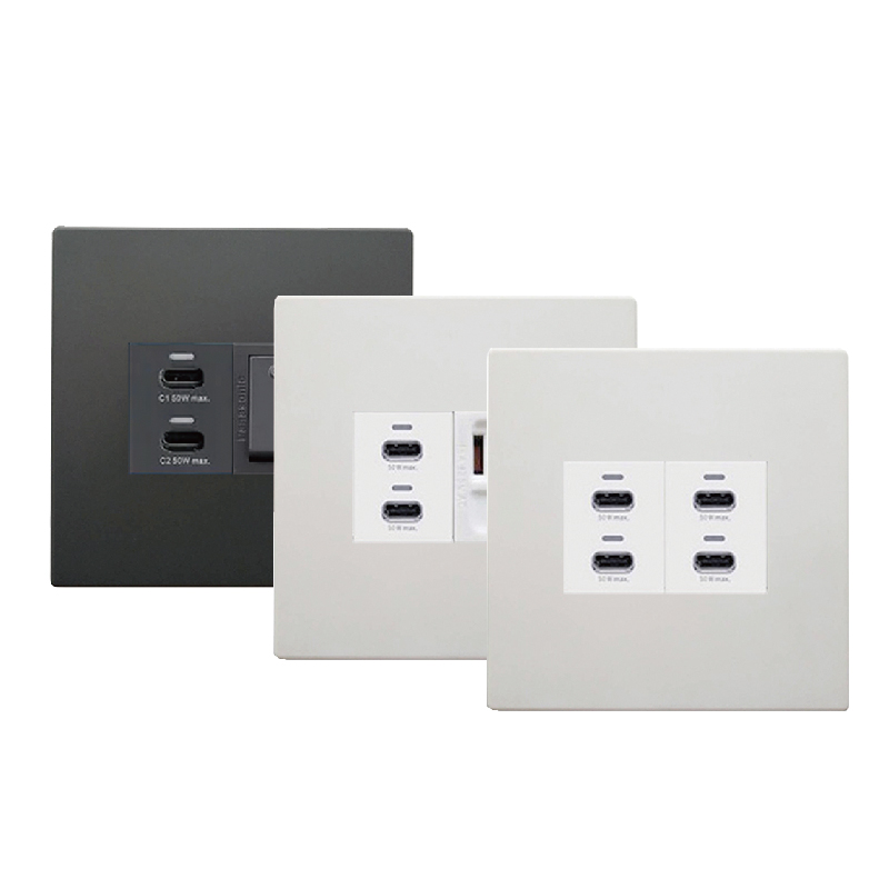 磐石50W+86型歐規蓋板