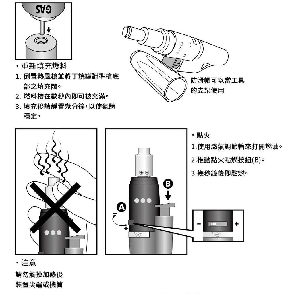 水電神器-微型熱風槍ES-620 + 熱縮套管組合:圖片 7